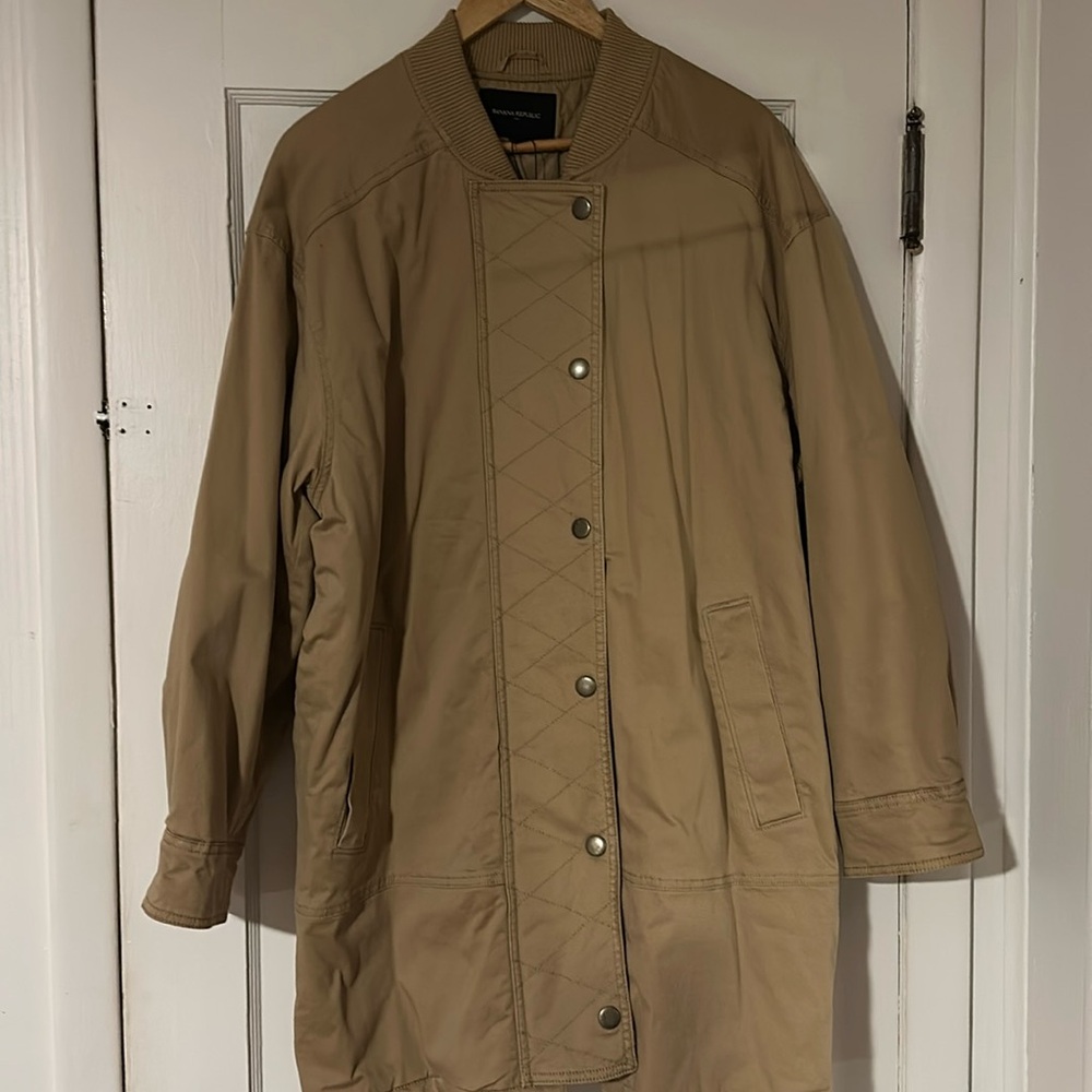 Longline Bomber Coat